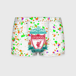 Мужские трусы Liverpool брызги красок текстура