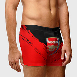 Трусы-боксеры мужские Arsenal текстура краски, цвет: 3D-принт — фото 2