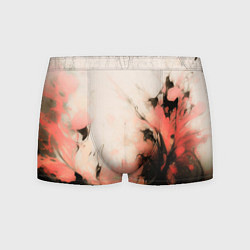 Трусы-боксеры мужские Розовый взрыв абстракция, цвет: 3D-принт