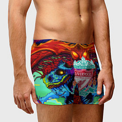Трусы-боксеры мужские Ливерпуль монстр, цвет: 3D-принт — фото 2