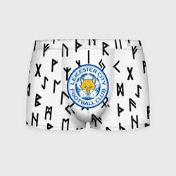 Трусы-боксеры мужские Лестер сити символы митстические, цвет: 3D-принт