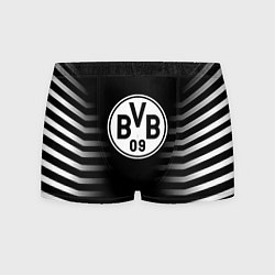 Трусы-боксеры мужские Ювентус геометрия полосы, цвет: 3D-принт