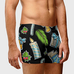 Трусы-боксеры мужские Christmas soul, цвет: 3D-принт — фото 2