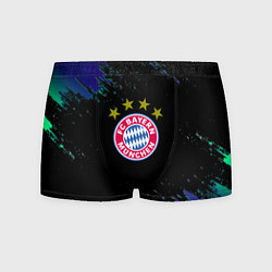 Трусы-боксеры мужские Бавария Мюнхен краски текстура, цвет: 3D-принт