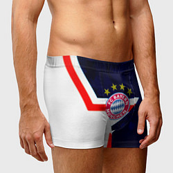 Трусы-боксеры мужские Бавария звезды геометрия, цвет: 3D-принт — фото 2