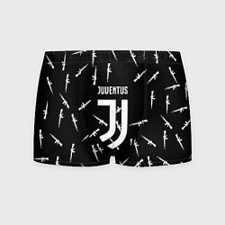 Трусы-боксеры мужские Ювентус армейский стиль, цвет: 3D-принт