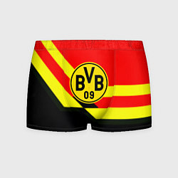 Трусы-боксеры мужские Borussia геомтерия спорт, цвет: 3D-принт