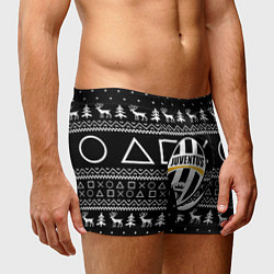 Трусы-боксеры мужские Ювентус геймер, цвет: 3D-принт — фото 2