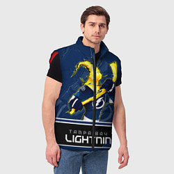 Мужской жилет Bay Lightning, цвет: 3D-красный — фото 2