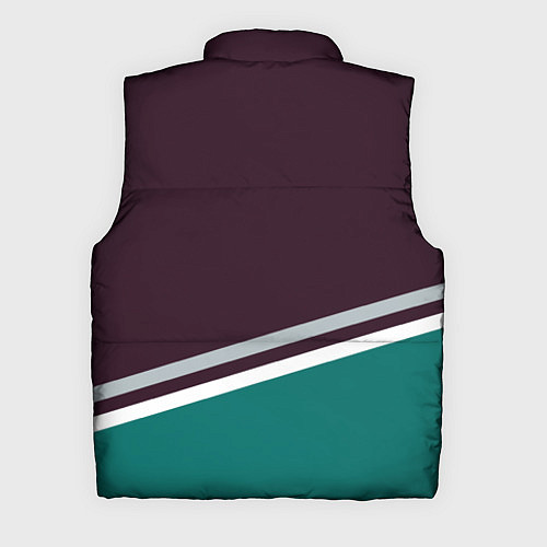 Мужской жилет Anaheim Ducks / 3D-Красный – фото 2