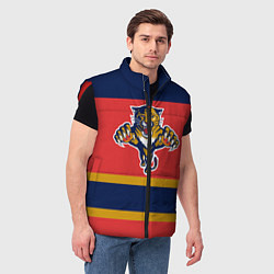 Мужской жилет Florida Panthers, цвет: 3D-красный — фото 2