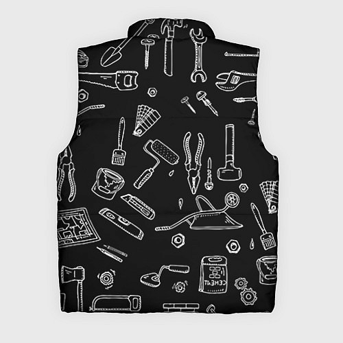 Мужской жилет Строитель 13 / 3D-Красный – фото 2