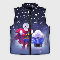 Мужской жилет Sans & Papyrus, цвет: 3D-черный