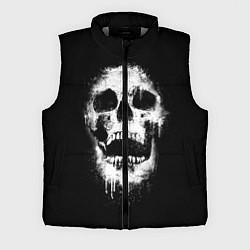 Мужской жилет Evil Skull, цвет: 3D-светло-серый