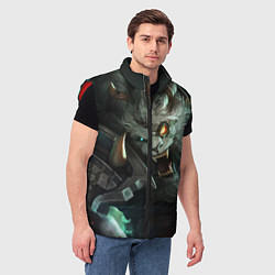 Мужской жилет Ренгар, цвет: 3D-красный — фото 2
