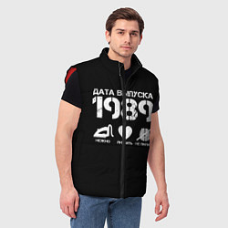 Мужской жилет Дата выпуска 1989, цвет: 3D-красный — фото 2