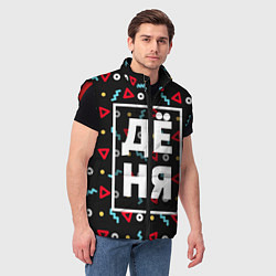 Мужской жилет Дёня, цвет: 3D-красный — фото 2