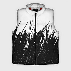 Мужской жилет Трава фото, цвет: 3D-красный