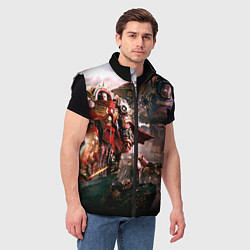 Мужской жилет Warhammer 40k: Angelos, цвет: 3D-черный — фото 2