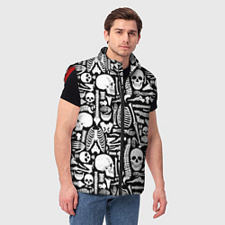 Мужской жилет Кости, цвет: 3D-красный — фото 2