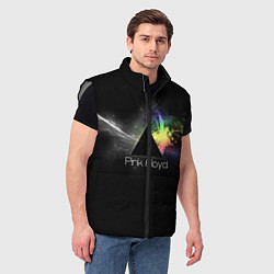 Мужской жилет Pink Floyd Logo, цвет: 3D-светло-серый — фото 2
