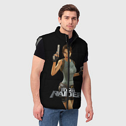 Мужской жилет TOMB RAIDER, цвет: 3D-светло-серый — фото 2