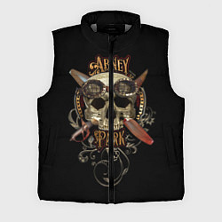 Мужской жилет Abney Park: Biker, цвет: 3D-светло-серый