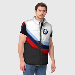 Мужской жилет BMW M SPORT, цвет: 3D-красный — фото 2