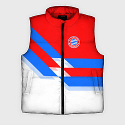 Мужской жилет Bayern FC: White style, цвет: 3D-красный