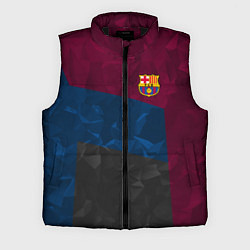 Мужской жилет FC Barcelona: Dark polygons