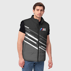 Мужской жилет BMW: Sport Line, цвет: 3D-черный — фото 2