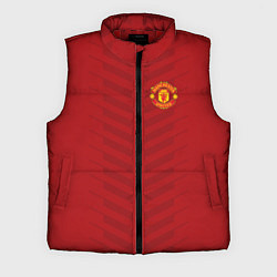Мужской жилет Manchester United: Red Lines, цвет: 3D-красный