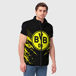 Мужской жилет Borussia FC: Sport Fashion, цвет: 3D-черный — фото 2