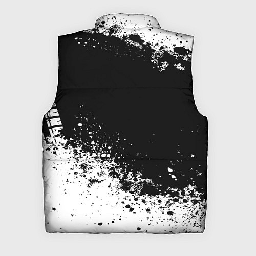 Мужской жилет Opel: Black Spray / 3D-Красный – фото 2