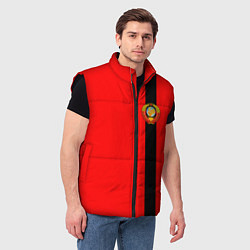 Мужской жилет Советский Союз, цвет: 3D-черный — фото 2