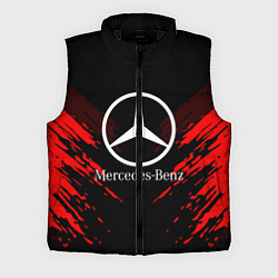 Мужской жилет Mercedes-Benz: Red Anger, цвет: 3D-черный