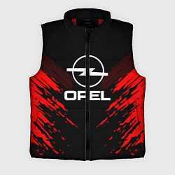 Мужской жилет Opel: Red Anger, цвет: 3D-красный