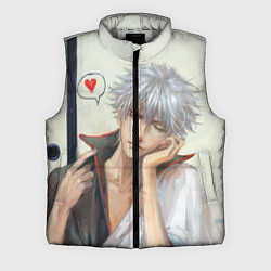 Мужской жилет Sakata Gintoki, цвет: 3D-светло-серый