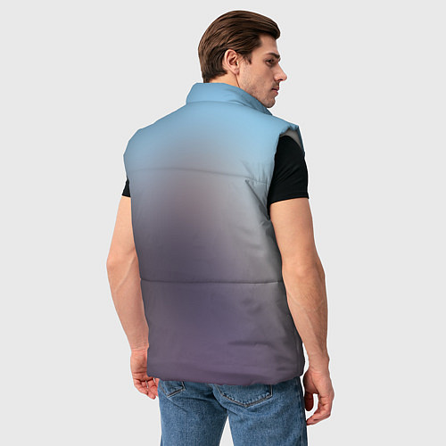 Мужской жилет Gintama / 3D-Светло-серый – фото 4