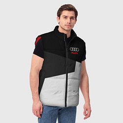 Мужской жилет Audi Sport, цвет: 3D-красный — фото 2