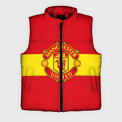 Мужской жилет FC Man United: Red Style, цвет: 3D-черный