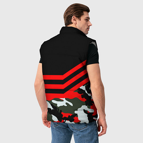 Мужской жилет Полиция: Камуфляж / 3D-Светло-серый – фото 4