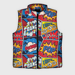 Мужской жилет Pop art pattern