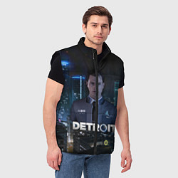 Мужской жилет Detroit: Connor, цвет: 3D-черный — фото 2