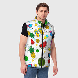 Мужской жилет Летний стиль, цвет: 3D-черный — фото 2