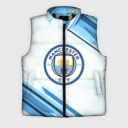 Мужской жилет Manchester city, цвет: 3D-черный