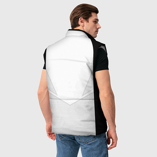 Мужской жилет JUVENTUS SPORT / 3D-Светло-серый – фото 4
