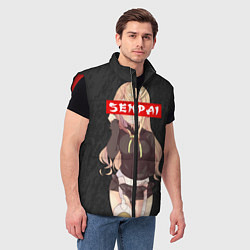 Мужской жилет Senpai Baby, цвет: 3D-красный — фото 2