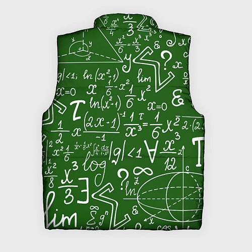 Мужской жилет E=mc2: Green Style / 3D-Красный – фото 2