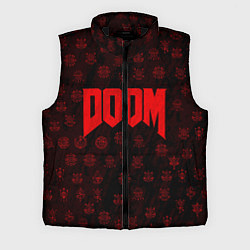 Мужской жилет DOOM: Hellish signs, цвет: 3D-черный
